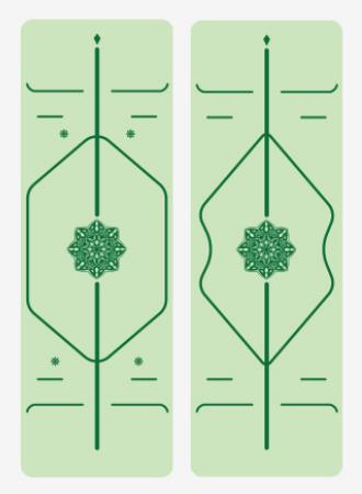 Коврики для йоги доступны в нескольких цветах (2)