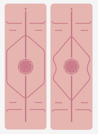 Коврики для йоги доступны в нескольких цветах (4)