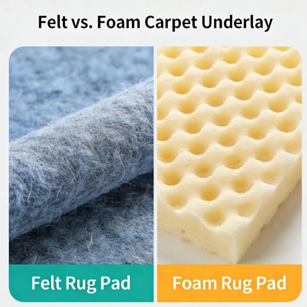 Подложка для ковров из войлока или пенопласта: что лучше для реселлеров?