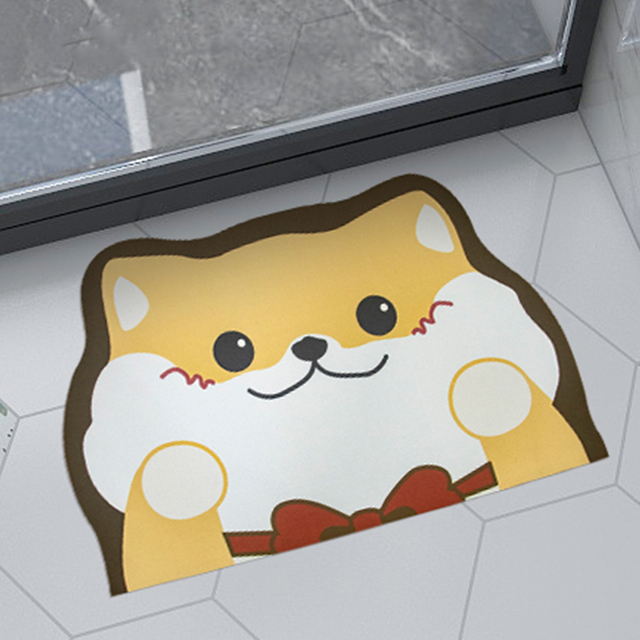 Коврик для ванной из диатомита нестандартной формы и рисунка — высоко впитывающий и экологически чистый