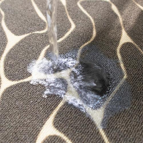 Круглый бархатный дверной коврик с принтом, водонепроницаемый дисплей