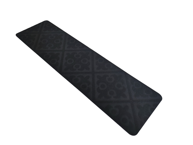 Настраиваемый противоскользящий коврик для лестницы с тиснением, производство Китай.