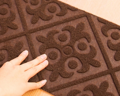 Коврик для лестницы с тиснением по индивидуальному заказу