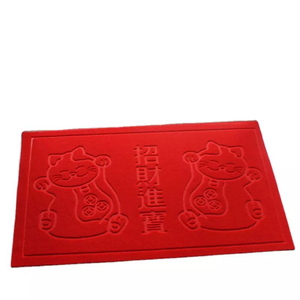 Матовый придверный коврик Rato с тиснением | Оптовый поставщик роскошных входных ковриков по индивидуальному заказу