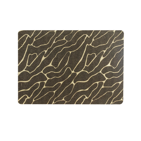 Бархатный противоскользящий коврик на входной петле