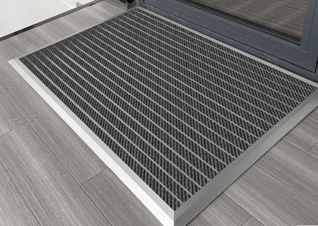 Приветственный дверной коврик из сверхпрочного алюминиевого сплава